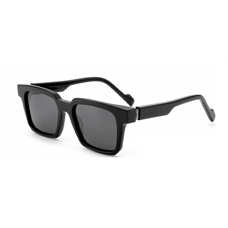 Damen modische quadratische Sonnenbrille mit breitem Rahmen Karnz
