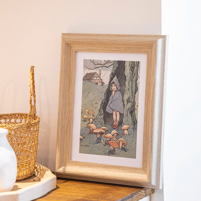 Holz Artwork Display Rahmen für Wohnkultur