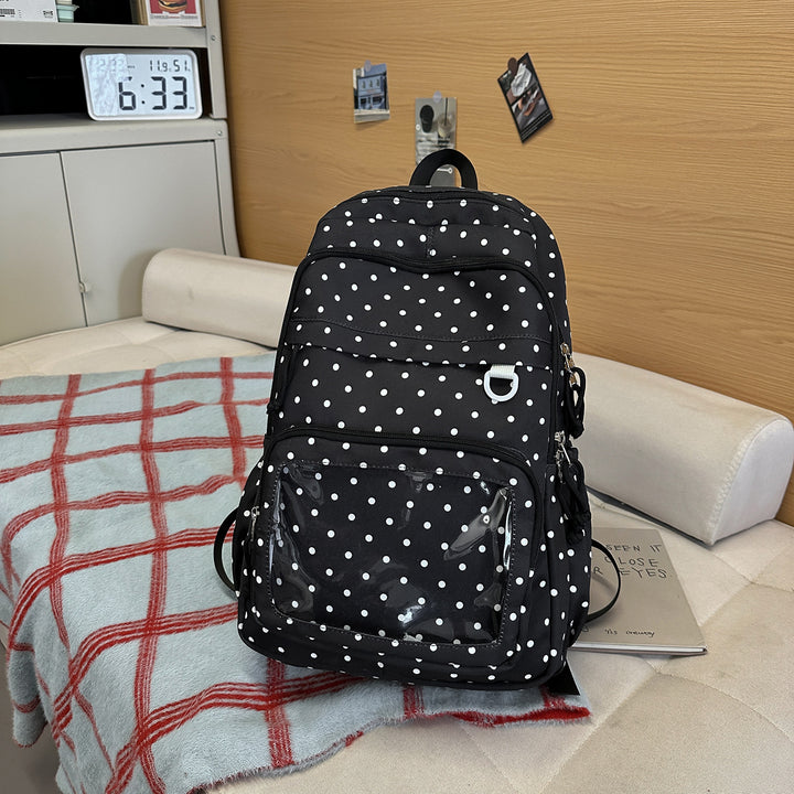Hübscher Rucksack mit Punktenmuster