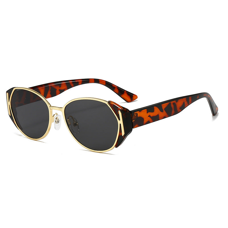 Damen modische Sonnenbrille mit markantem Rahmen Karnz