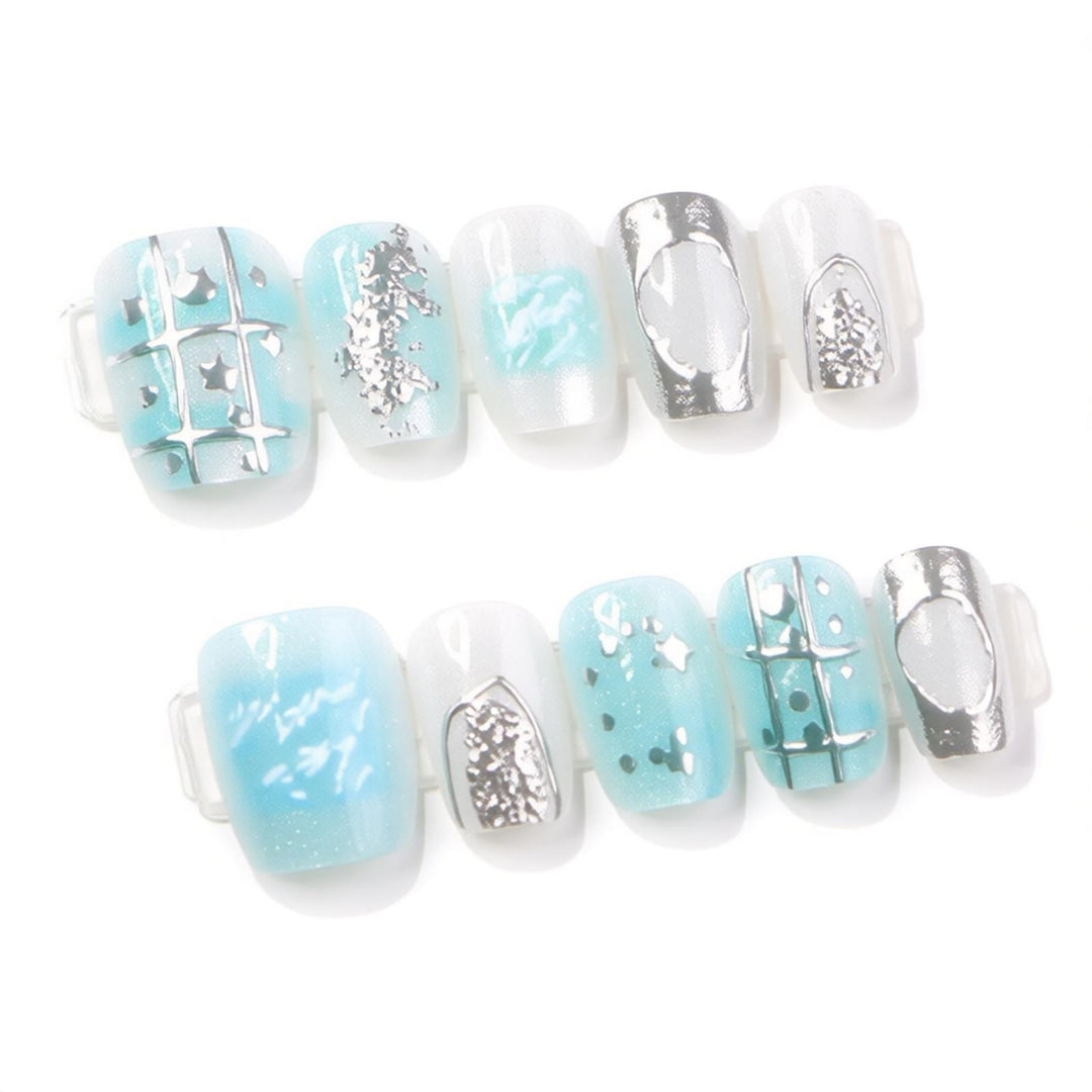 Artistic Press-On Nail Set Karnz