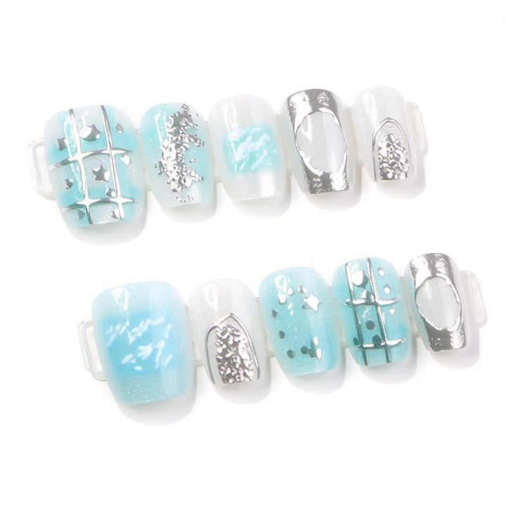 Artistic Press-On Nail Set Karnz