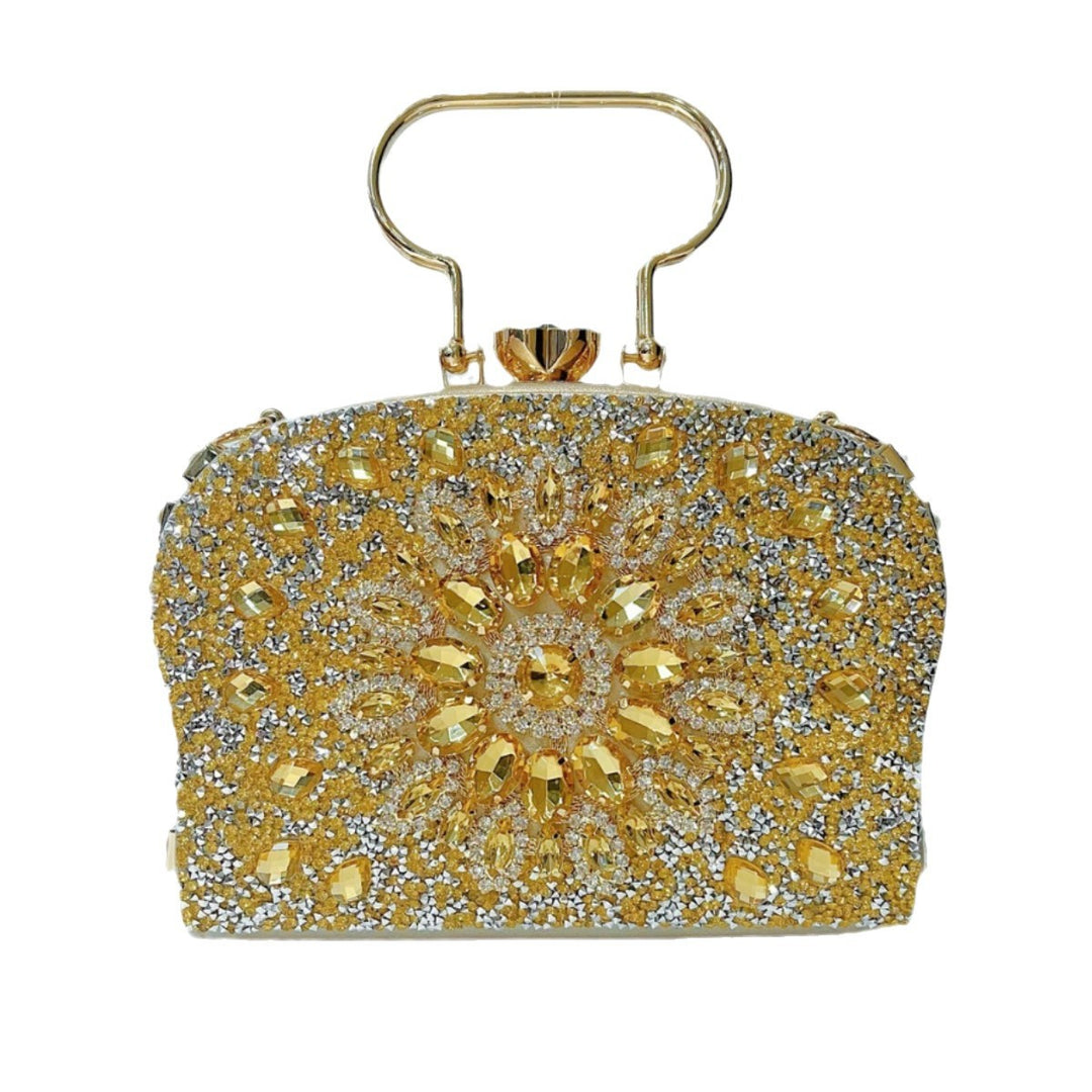 Elegante Perlen Abendtasche