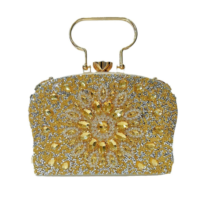Elegante Perlen Abendtasche