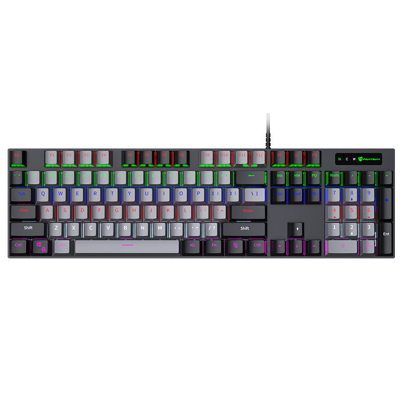 Ergonomische RGB Mechanische Gaming-Tastatur Karnz