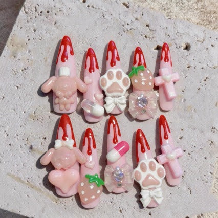 Künstlerisches Nagelkunstset