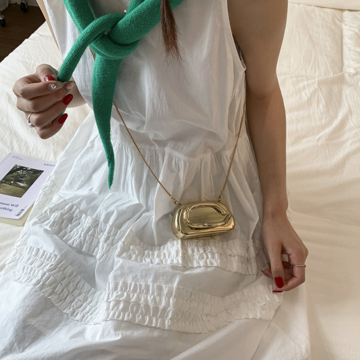 Chic Metallische Abend Clutch Karnz