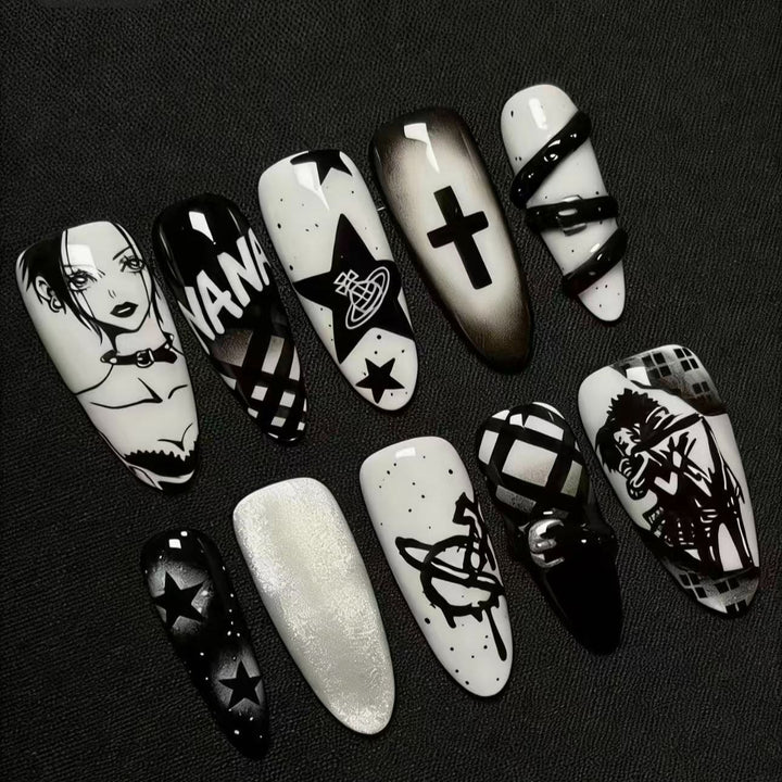 Dekorative Nagelkunst Karnz