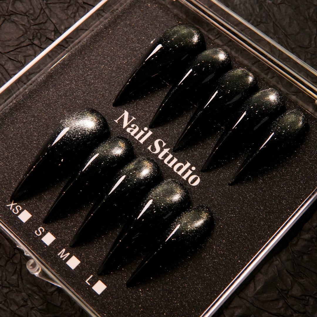 Glamouröse Stiletto Press-On Nagelset