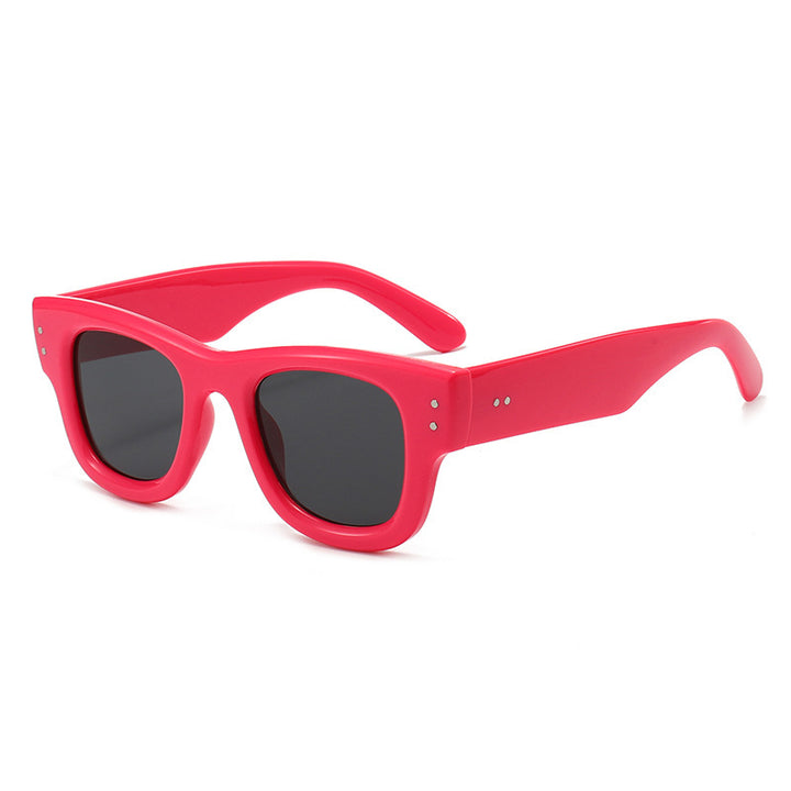 Retro-inspirierte auffällige Rahmen-Sonnenbrille Karnz