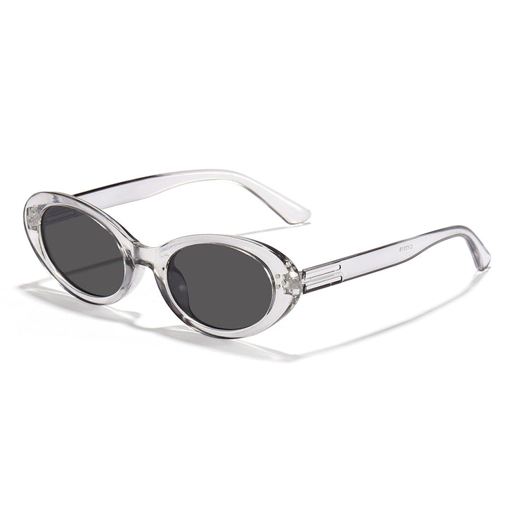 Damen modische Sonnenbrille mit elegantem, ovalem Design Karnz