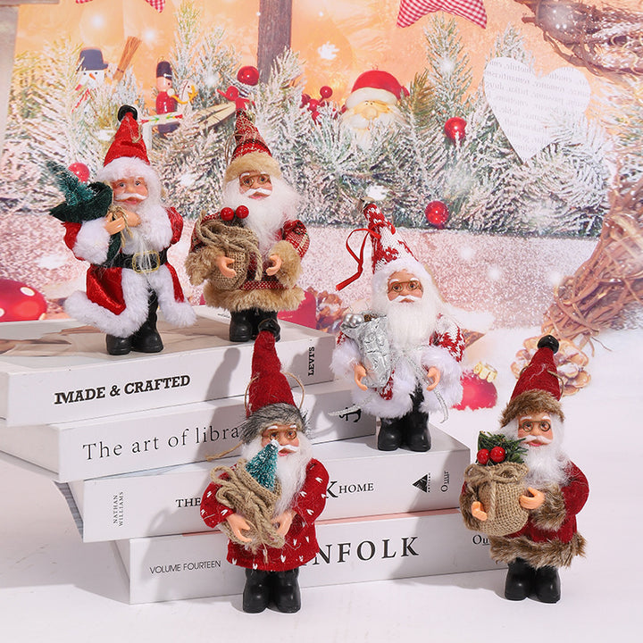 Dekorative Weihnachtsmannfigur mit hochwertiger Detailausarbeitung Karnz