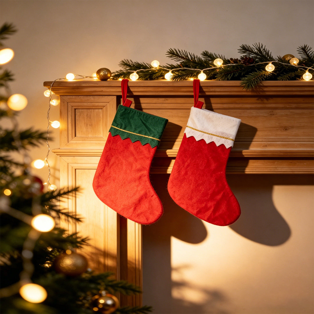 Festlicher Weihnachtsstrumpf Karnz