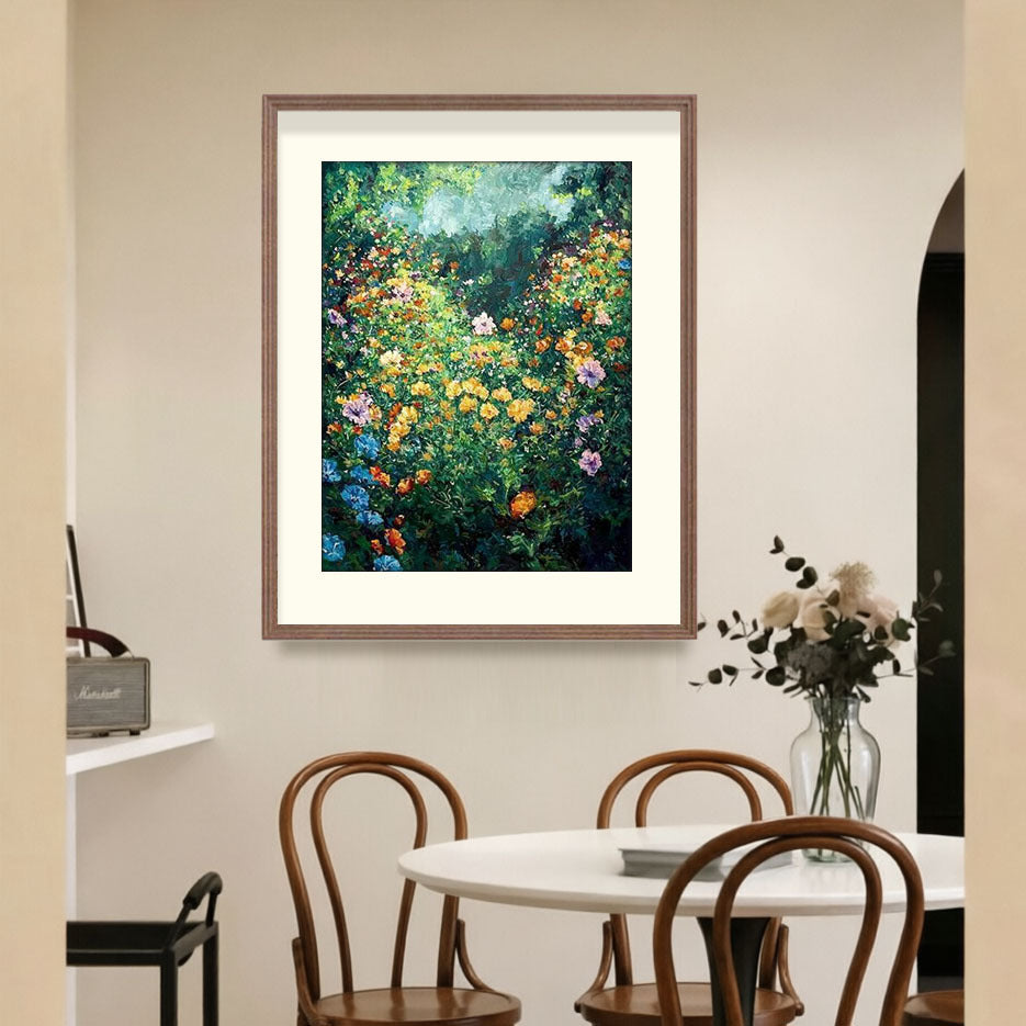 Gerahmte Florale Stilleben Wanddekoration