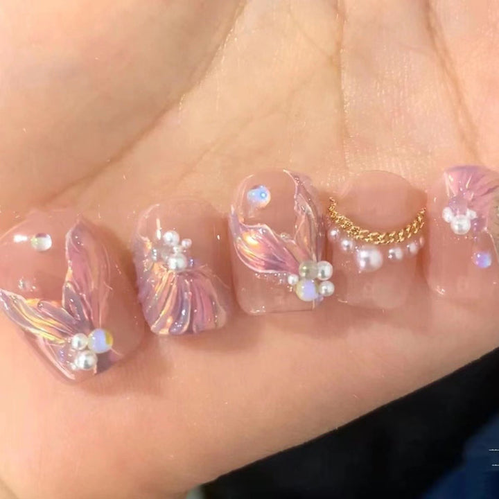 Künstlerisches Floral Nail Art Set Karnz