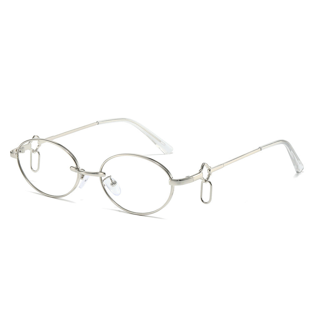 Vintage-inspirierte runde Rahmen-Sonnenbrille Karnz