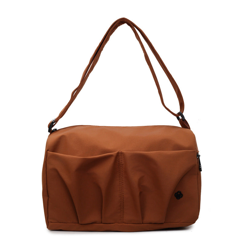 Stylische Mehrfachfach Schultertasche Karnz