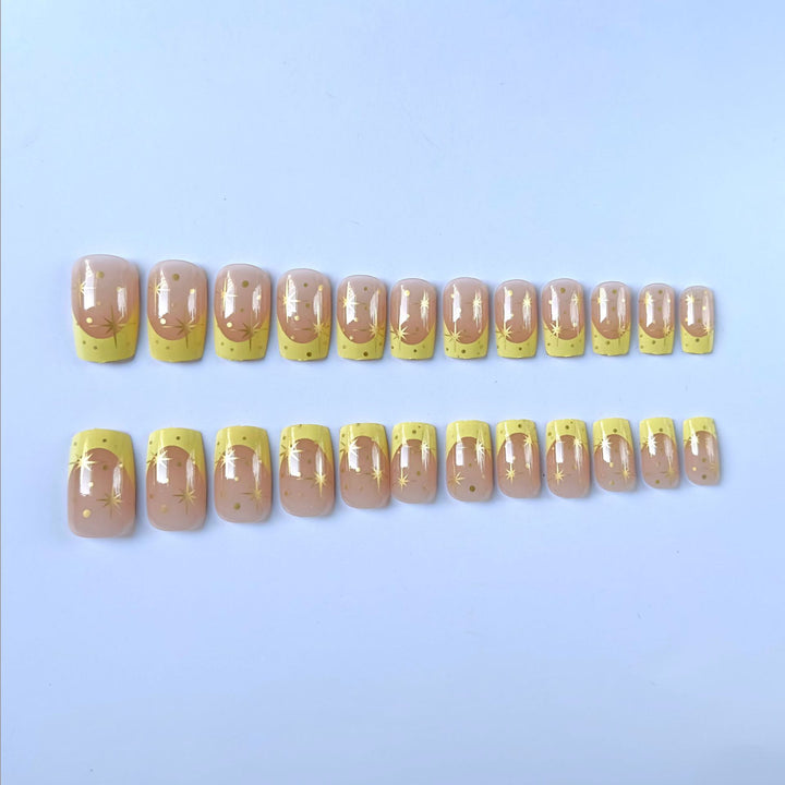 Luxus Druck-On Nagelkunst Set Karnz
