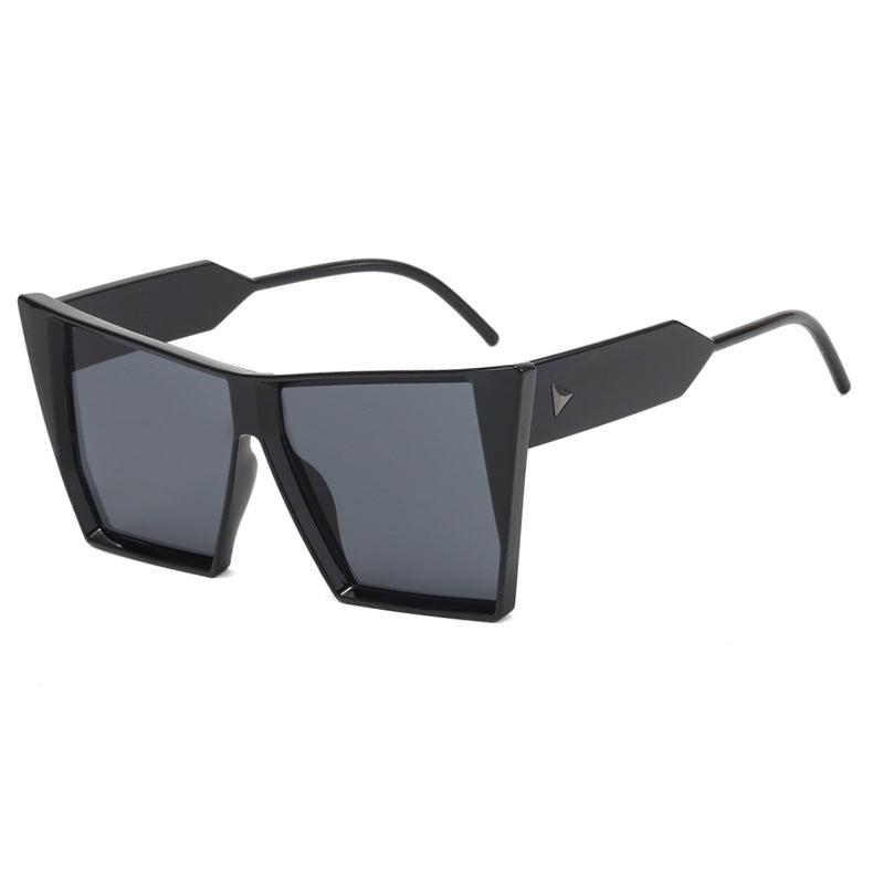 Damen geometrische Sonnenbrille mit innovative Gläsern Karnz