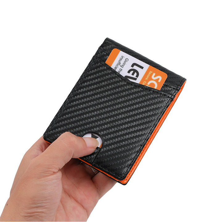RFID-blockierende Leder-Brieftasche Karnz