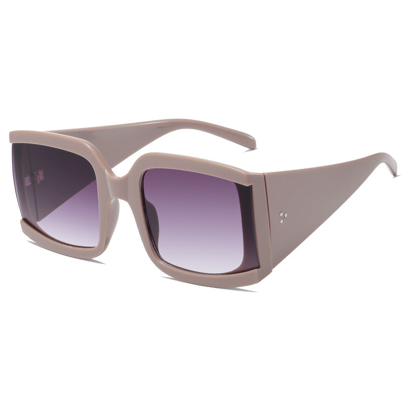 Damen Modische Oversize-Sonnenbrille Karnz