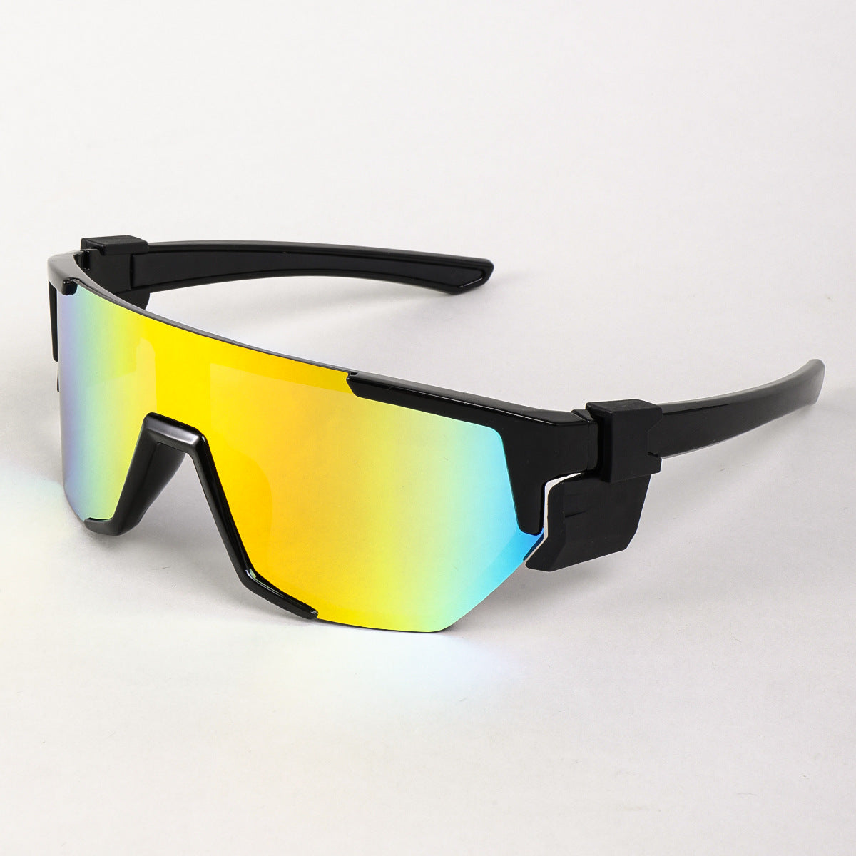 Damen Sportsonnenbrille im modernen futuristischen Design mit polarisierenden Gläsern Karnz
