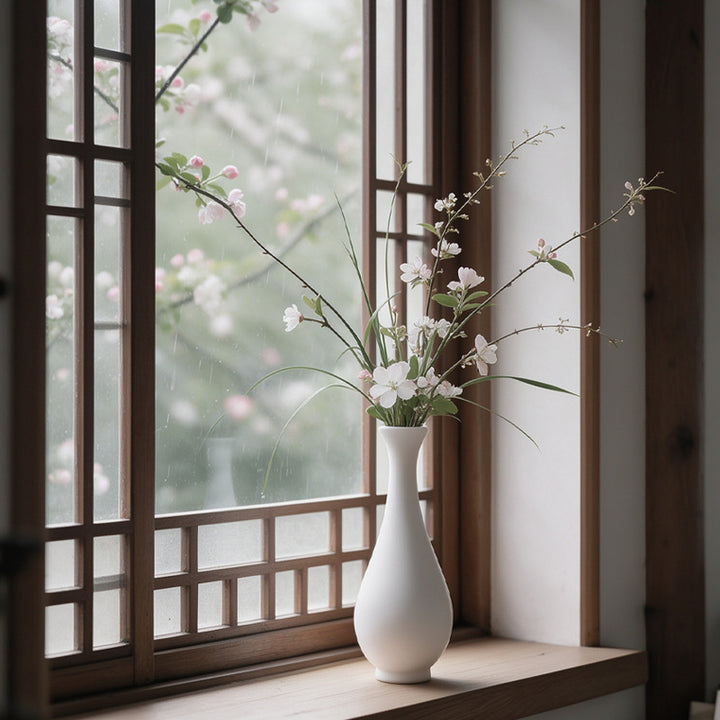 Elegante dekorative Keramikvase Karnz