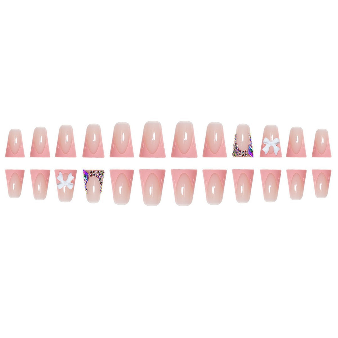 Elegantes Designer Press-On Nail Set Karnz