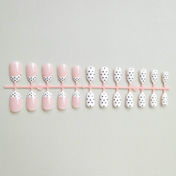 Künstlerisches Polka Dot Gel Nagelkunst Set