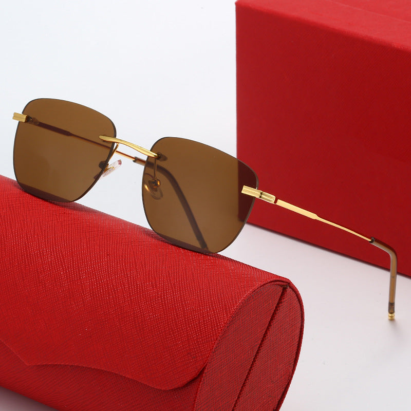 Damen Premium-Sonnenbrille mit hochwertigem Metallrahmen Karnz