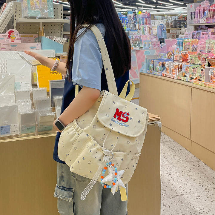 Stylische mit Sternen geschmückte Rucksack Karnz 1791205507