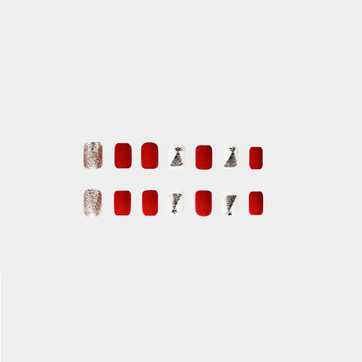Festliches Feiertags-Nagelkunst-Set Karnz