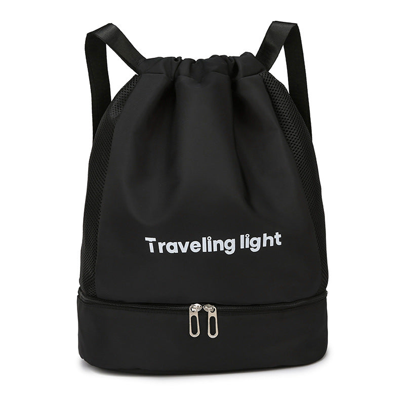 Lässiger Kordelzug-Rucksack Karnz