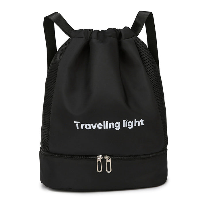 Lässiger Kordelzug-Rucksack Karnz