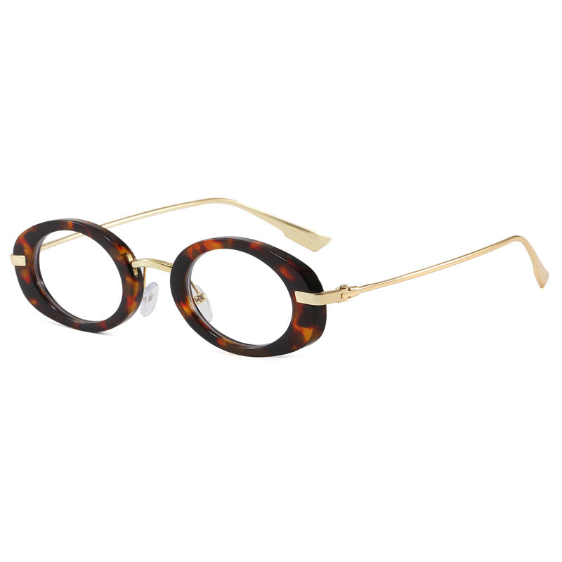 Modische Brille mit Ovalem Rahmen Karnz