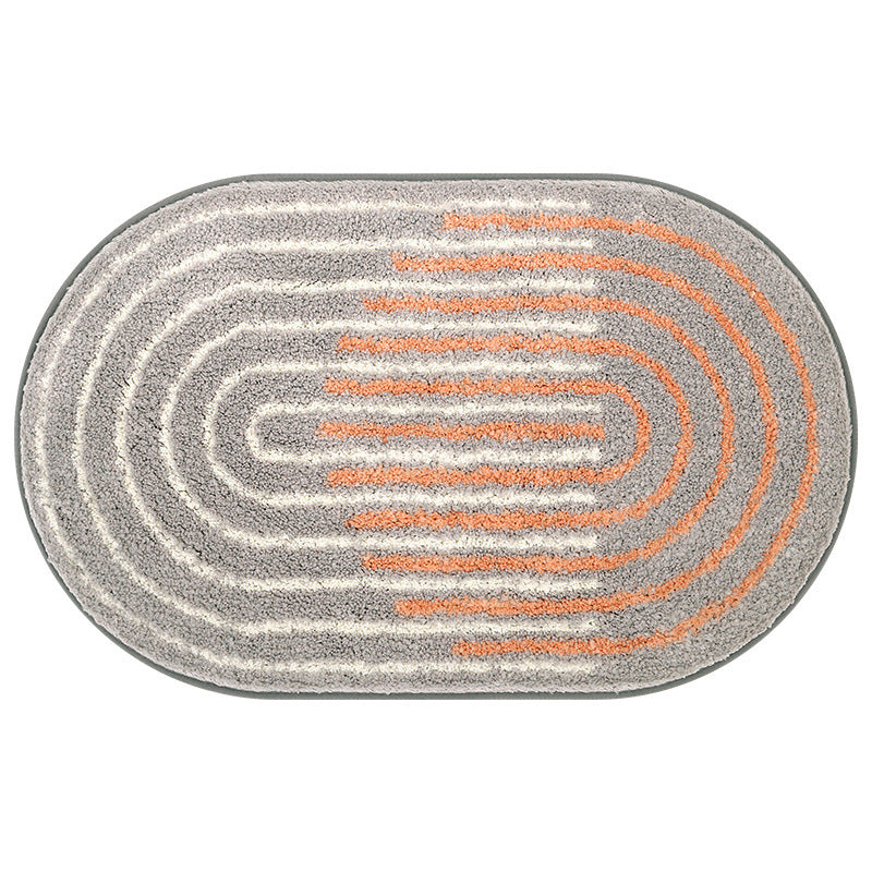 Plüsch Mikrofaser Badezimmerteppich Karnz