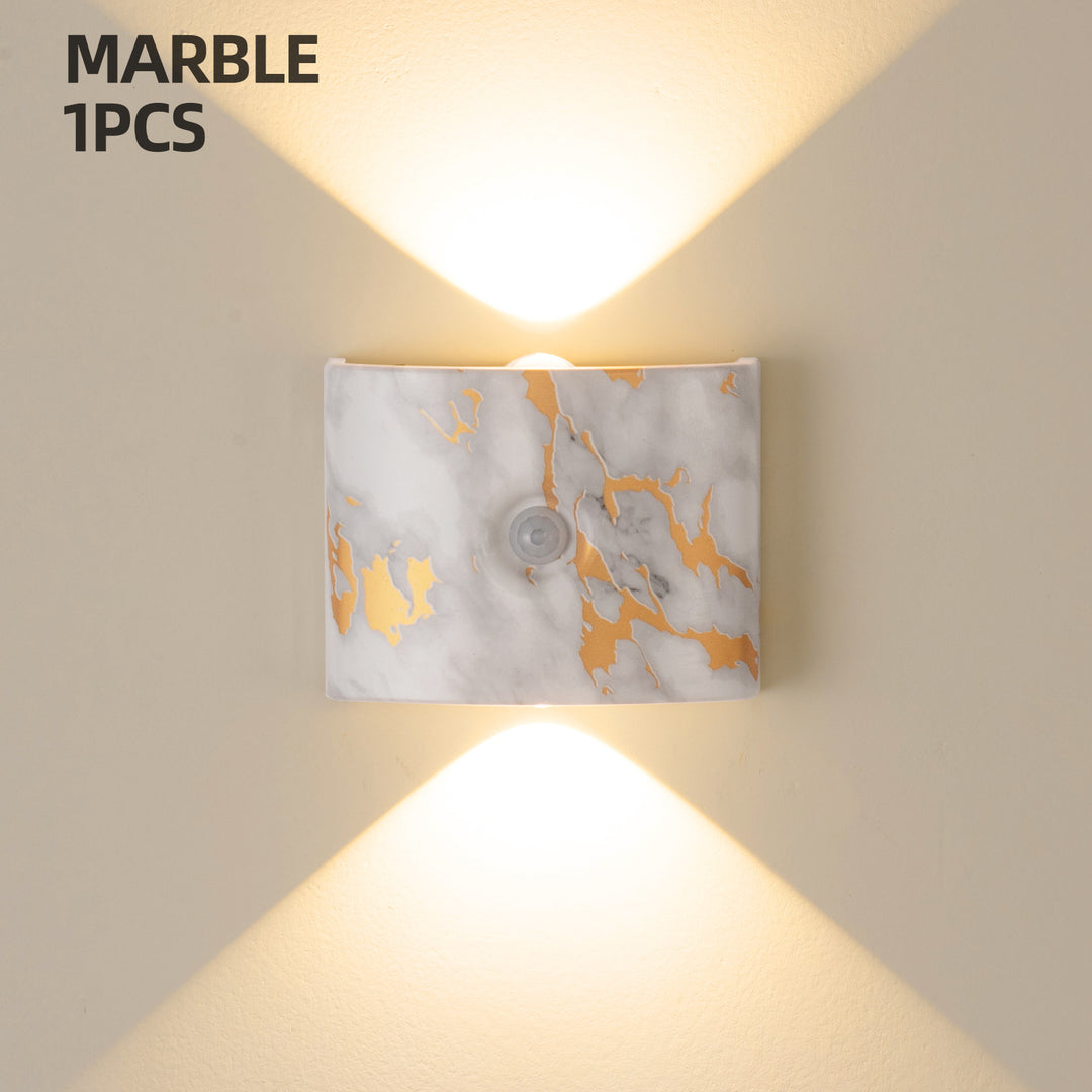 Bewegungsmelder LED-Wandleuchte