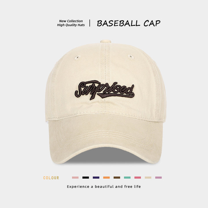 Bestickte Statement Baseballmütze