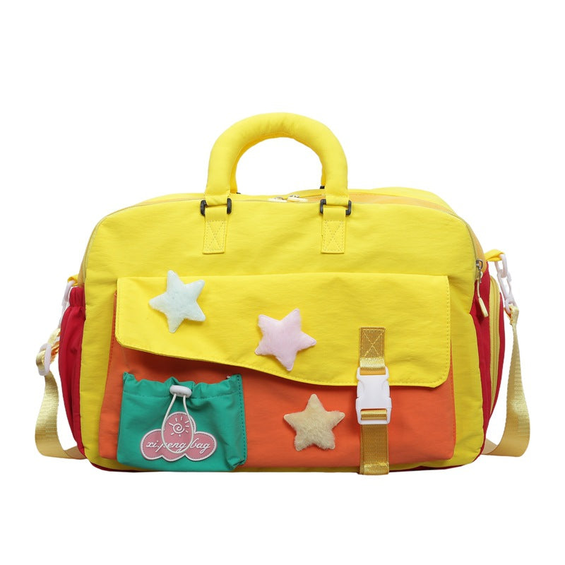 Stylische Mehrfarbige Reise-Wochenendtasche Karnz
