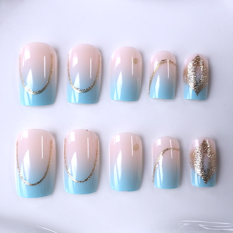 Elegante Ombre Nagelkunst Verbesserungen Karnz