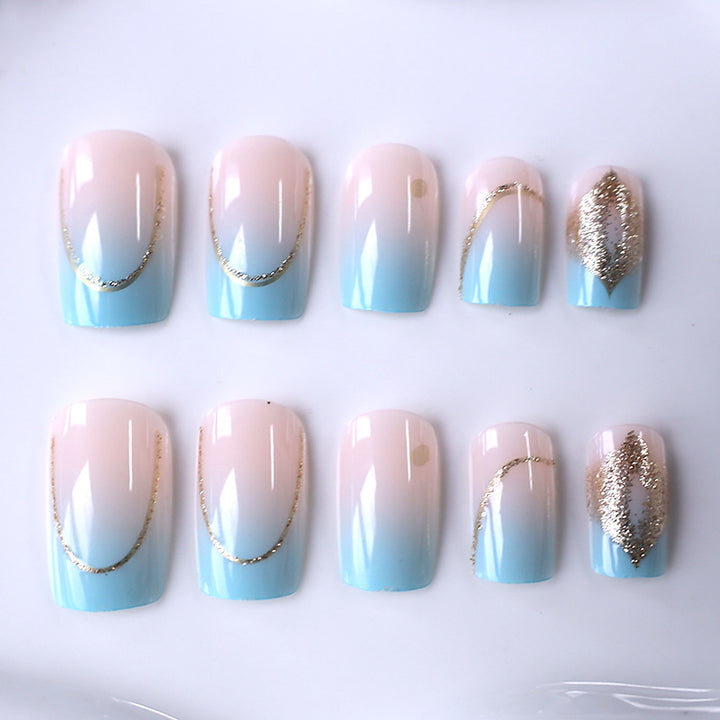 Elegante Ombre Nagelkunst Verbesserungen Karnz
