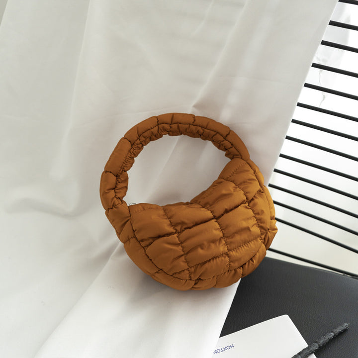Gepolsterte Mini Schultertasche