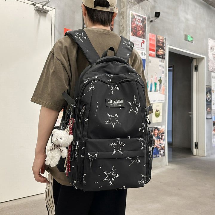 Multifunktionaler Rucksack mit Sternmuster Karnz