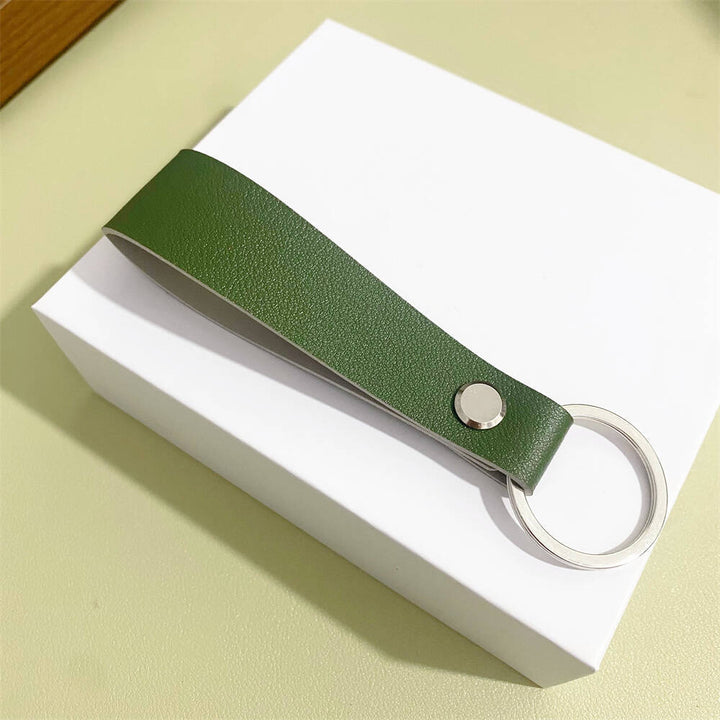 Premium Leder Schlüsselanhänger Halter Karnz