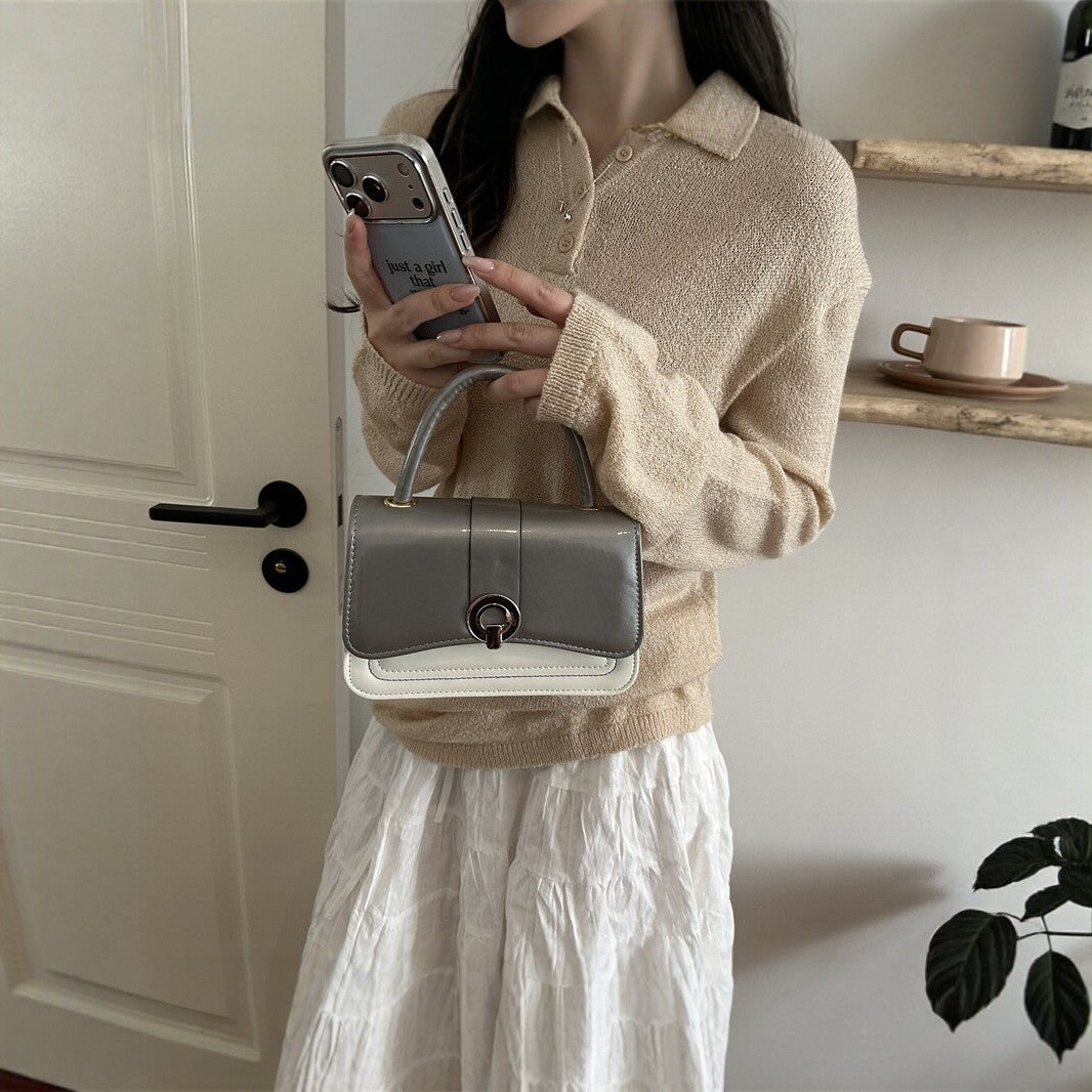 Elegante Patent Handtasche