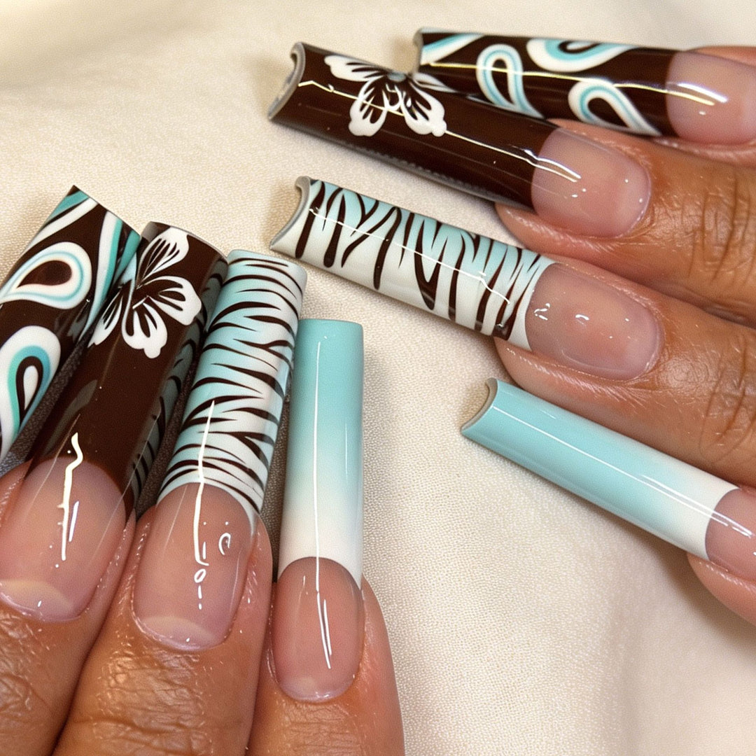 Dekorative Nagelkunst Folien Karnz