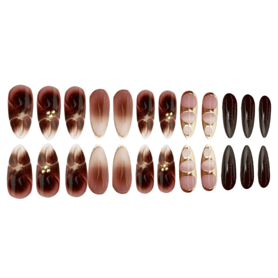 Dekorative Press-On Nagelkunst mit einzigartigem Design Karnz