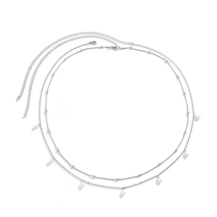 Elegante geschichtete Halskette Karnz