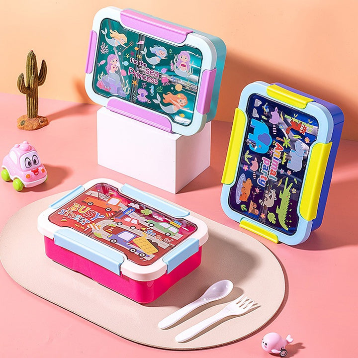Spaß-Themen Multi-Sektion Bento Lunch Box
