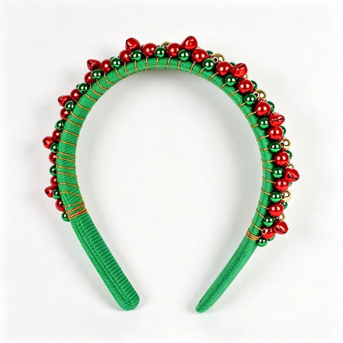 Festlicher Haarreif mit Weihnachtsmotiven